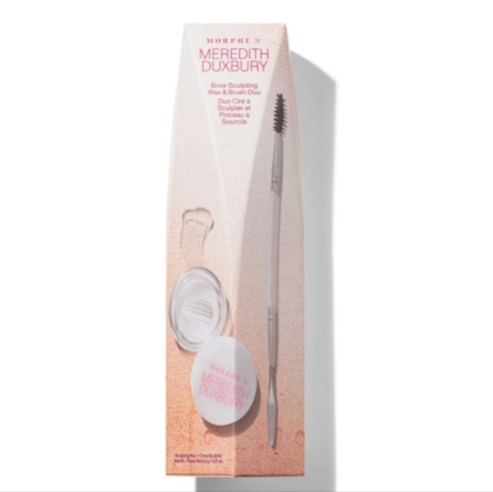 NEW✅MORPHE X MEREDITH DUXBURY BROW SCULPTING WAX AND BRUSH DUO